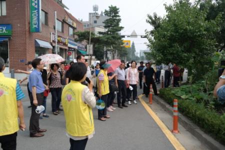 송파구 주민자치담당공무원&#44; 송죽안심마을 벤치마킹